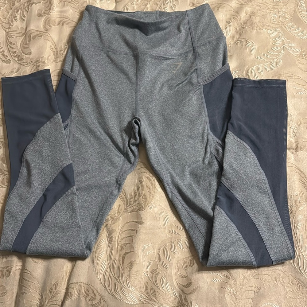 Gymshark grey leggings size small